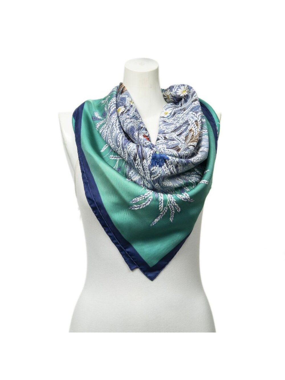 Hermes Scarf Green